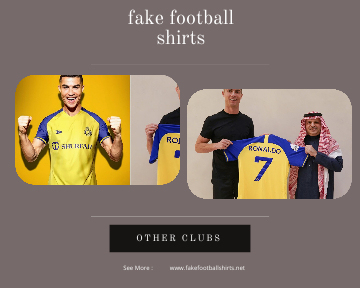 fake Al Nassr football shirts 23-24